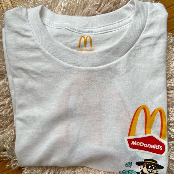 Diamond Supply Co MCDONALD’S Hamburglar White Tee Shirt Size Large NWOT RARE - Picture 7 of 11